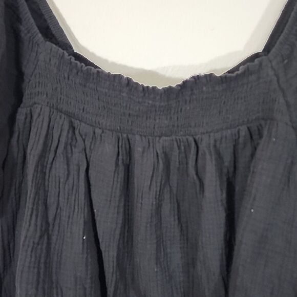 Joyspun Gauzey Lightweight Black Plus Size Women's Top Size 3X NWT - Picture 2 of 6